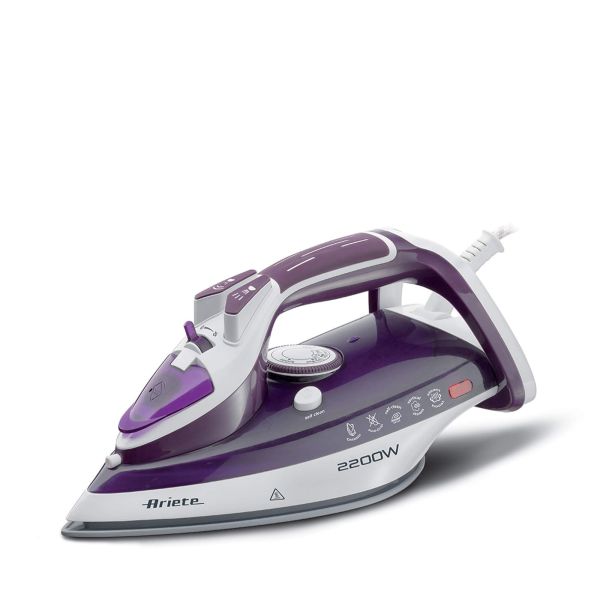 Ariete 6243 Steam Iron – 2200W, Easy Glide, Purple