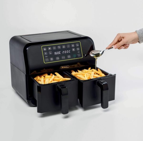 Ariete 8L Double Electric Fryer - Black