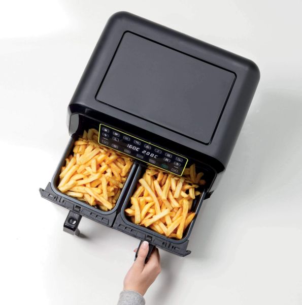 Ariete 8L Double Electric Fryer - Black