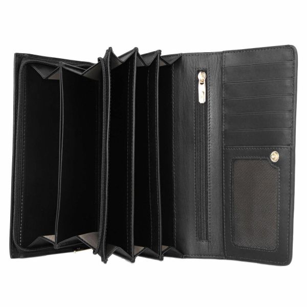 Roncato Firenze Women's Leather Wallet - Black