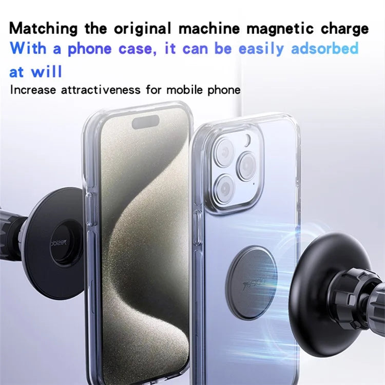 Yesido C207 Leather Texture Alloy Wireless Charging Adapter