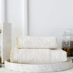 Dreams Georgette 2-Piece Bath Towels Set - Cream