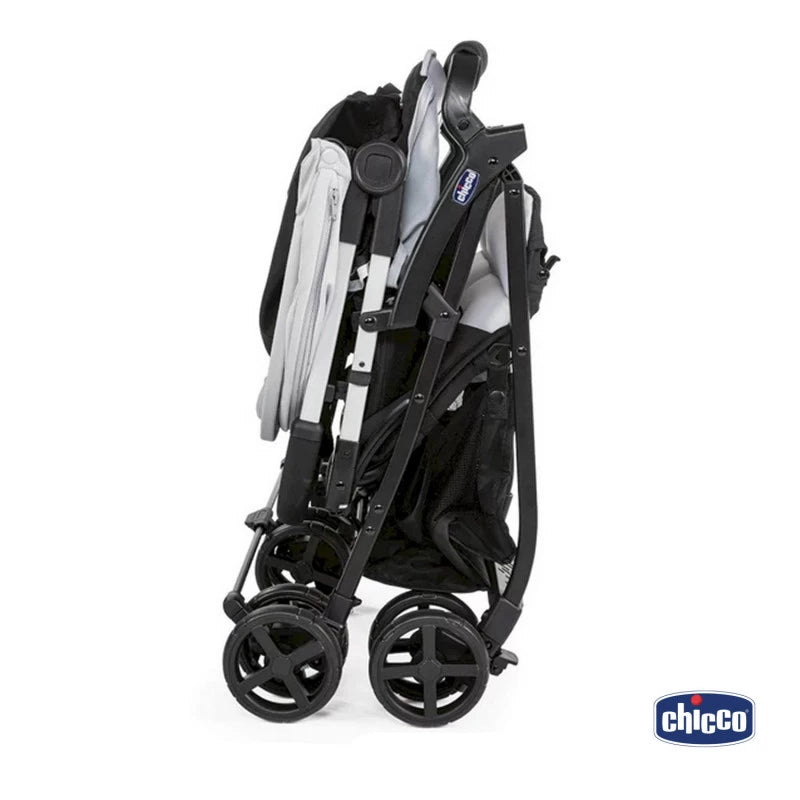 Chicco Ohlala Twin Double Stroller – Silver