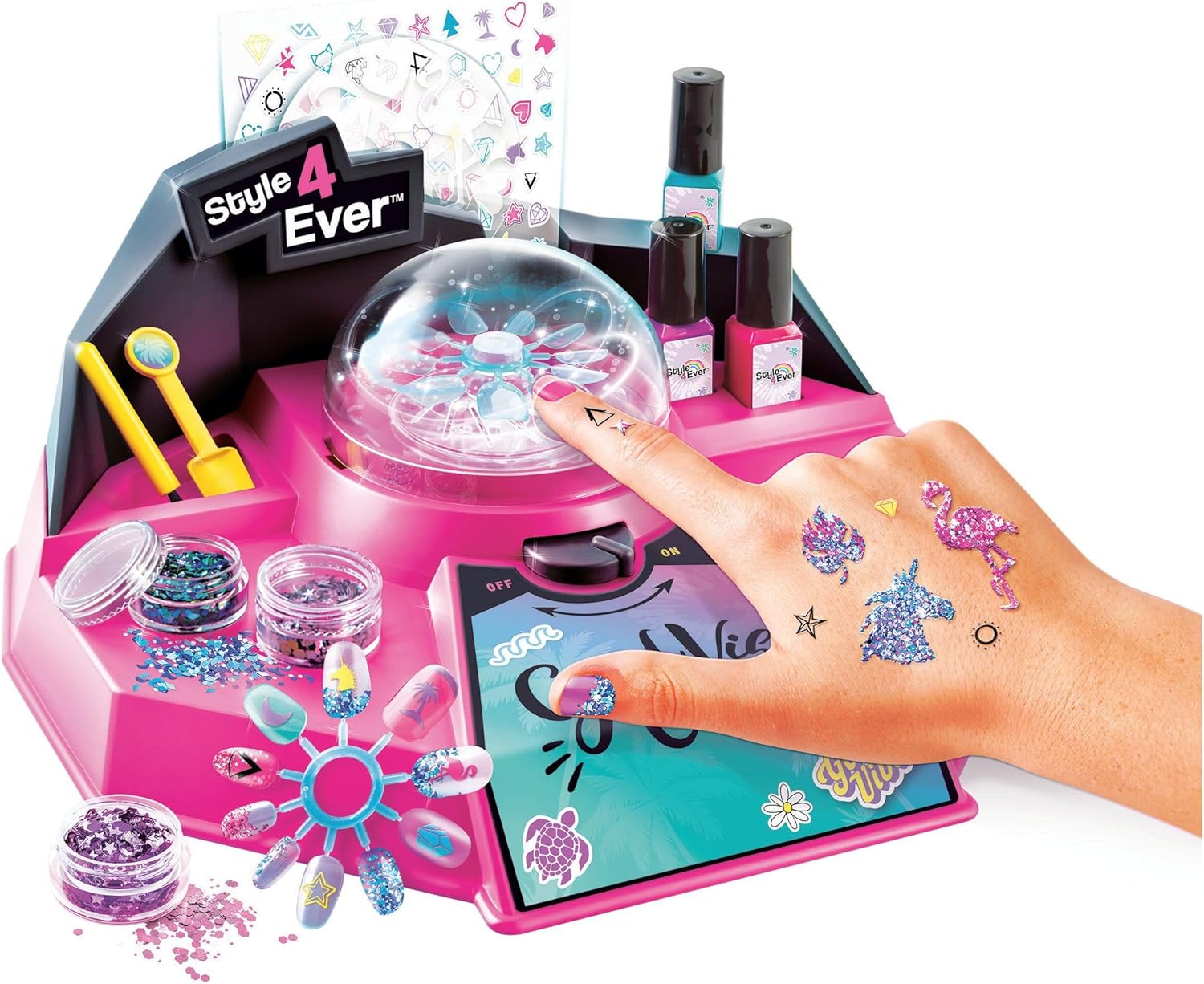 Canal Toys OFG 163 – Glitter Nail & Tattoo Bar Creative Set