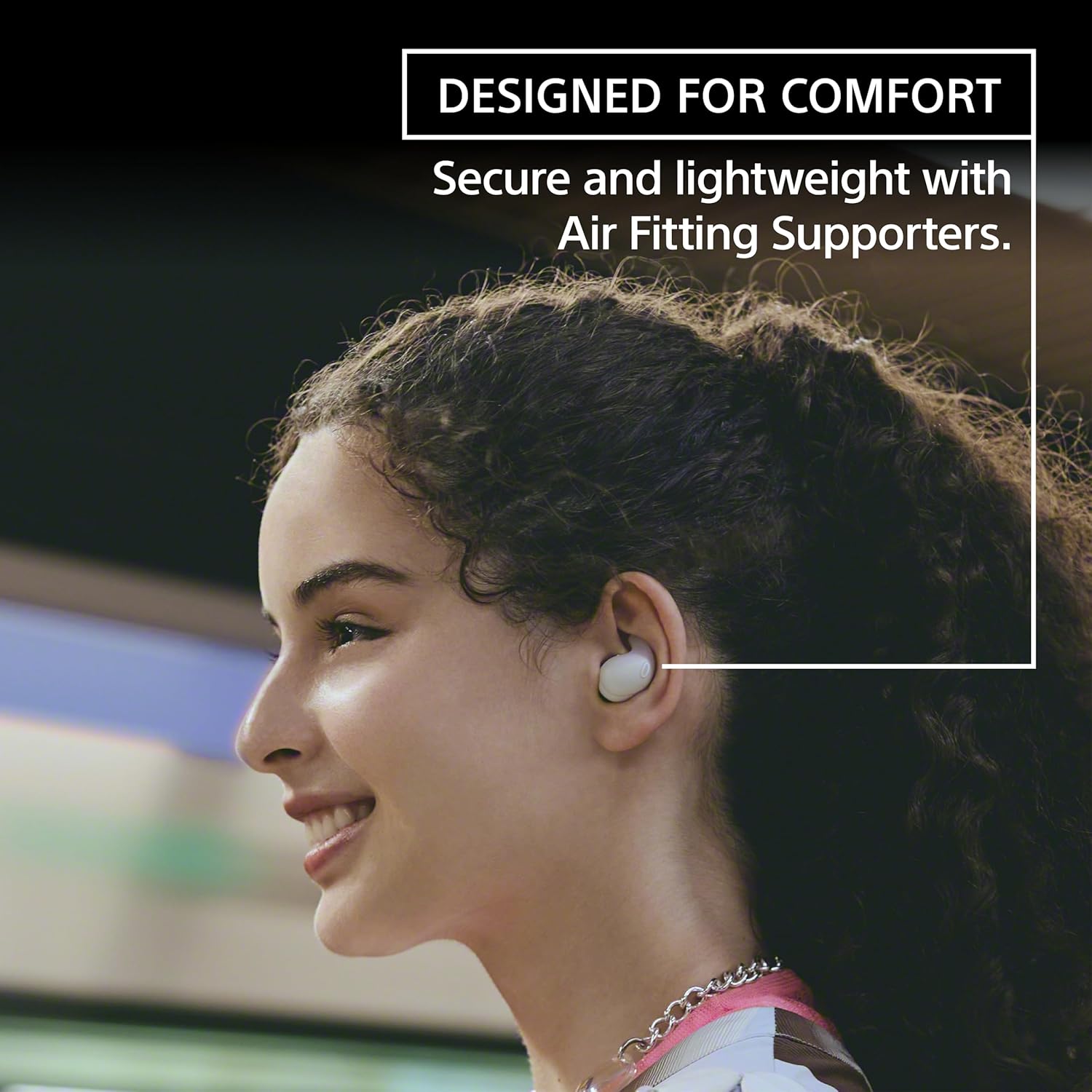 Sony LinkBuds Fit Wireless Earbuds – Noise Canceling & Comfort