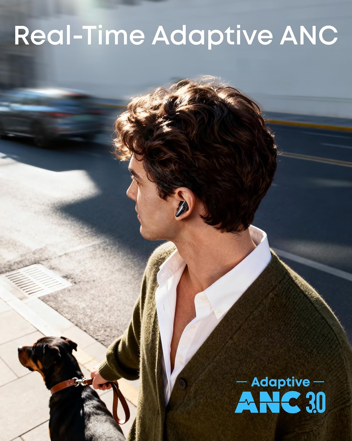 Anker Liberty Buds – Wireless Semi-In-Ear Earbuds | Adaptive ANC