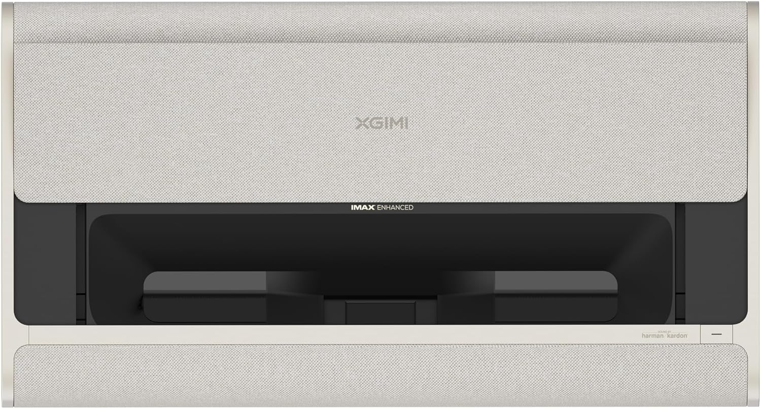 XGIMI Aura 2 Ultra Short Throw Laser Projector – 2300 ISO Lumens, 4K, Dolby Vision & Atmos, Harman Kardon