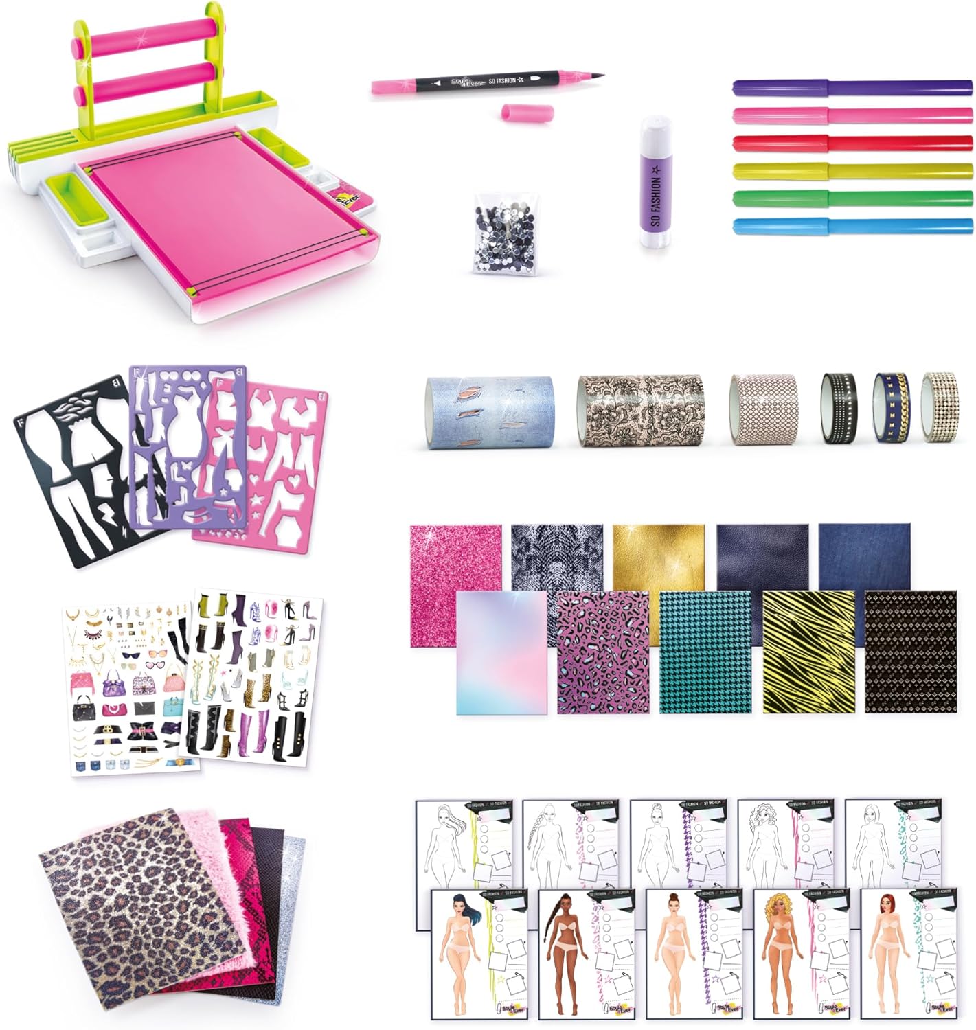 Canal Toys Fashion Design Studio – Design Your Own Fashion