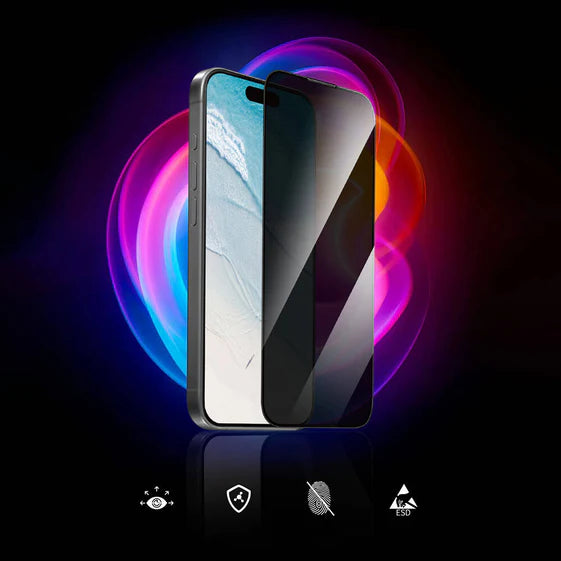 Wiwu iPrivacy Ultra Hard Tempered Glass for iPhone 15/16 – 10-Pack