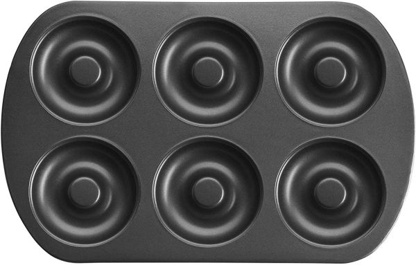 Ibili Moka 6-Cavity Donut Pan – Easy Homemade Donuts