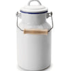 Ibili Blanca Milk Jug 1L – White & Blue