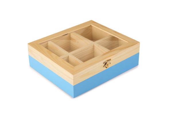 Ibili 6-Compartment Tea Box – Practical & Elegant