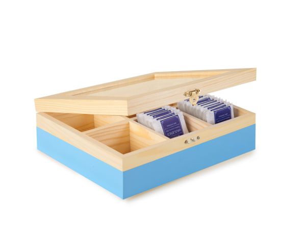 Ibili 6-Compartment Tea Box – Practical & Elegant