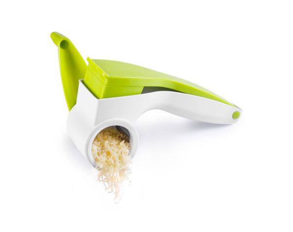 Ibili Cheese Grater – White & Green, Practical Design