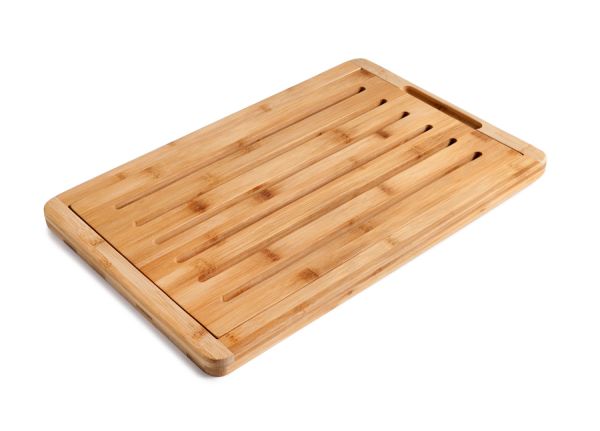 Ibili Bamboo Bread Cutting Board 38×25cm – Durable & Stylish