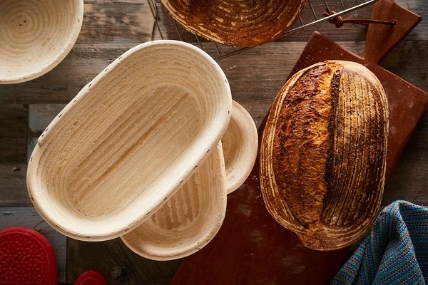 Ibili Banneton Bread Proofing Basket 27×13cm – Beige