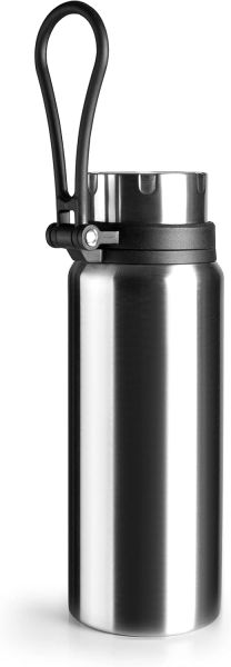 Ibili Royal Stainless Steel Bottle 600ml - Stylish & Durable
