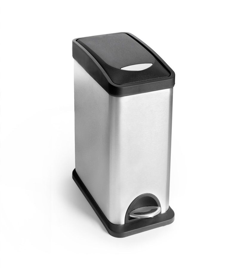 Ibili 8L Stainless Steel Trash Bin – Durable & Stylish