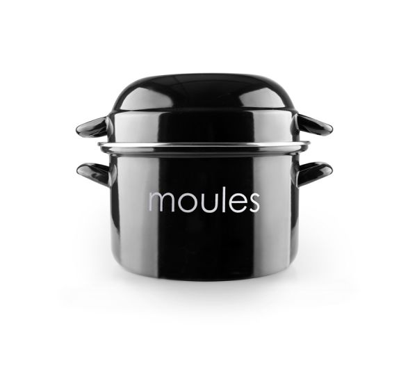 Ibili Vintage 22cm Pot with Lid – Black, Stylish & Durable