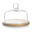Ibili 26cm Cake Container with Glass & Bamboo Lid – Stylish & Practical