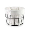 Ibili Food Basket 25cm – Elegant Black Design