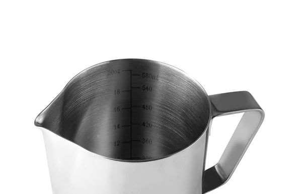 Ibili 600 ml Stainless Milk Jug — Stylish & Practical