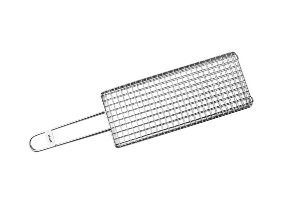 Ibili Double Grill Basket 47×12cm – Stainless Steel & Durable
