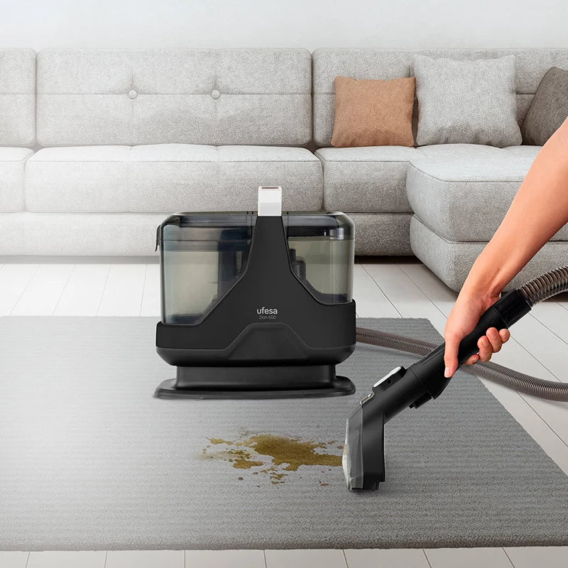 Ufesa Zion 600 Upholstery Vacuum - 600W Wet & Dry Handheld Cleaner