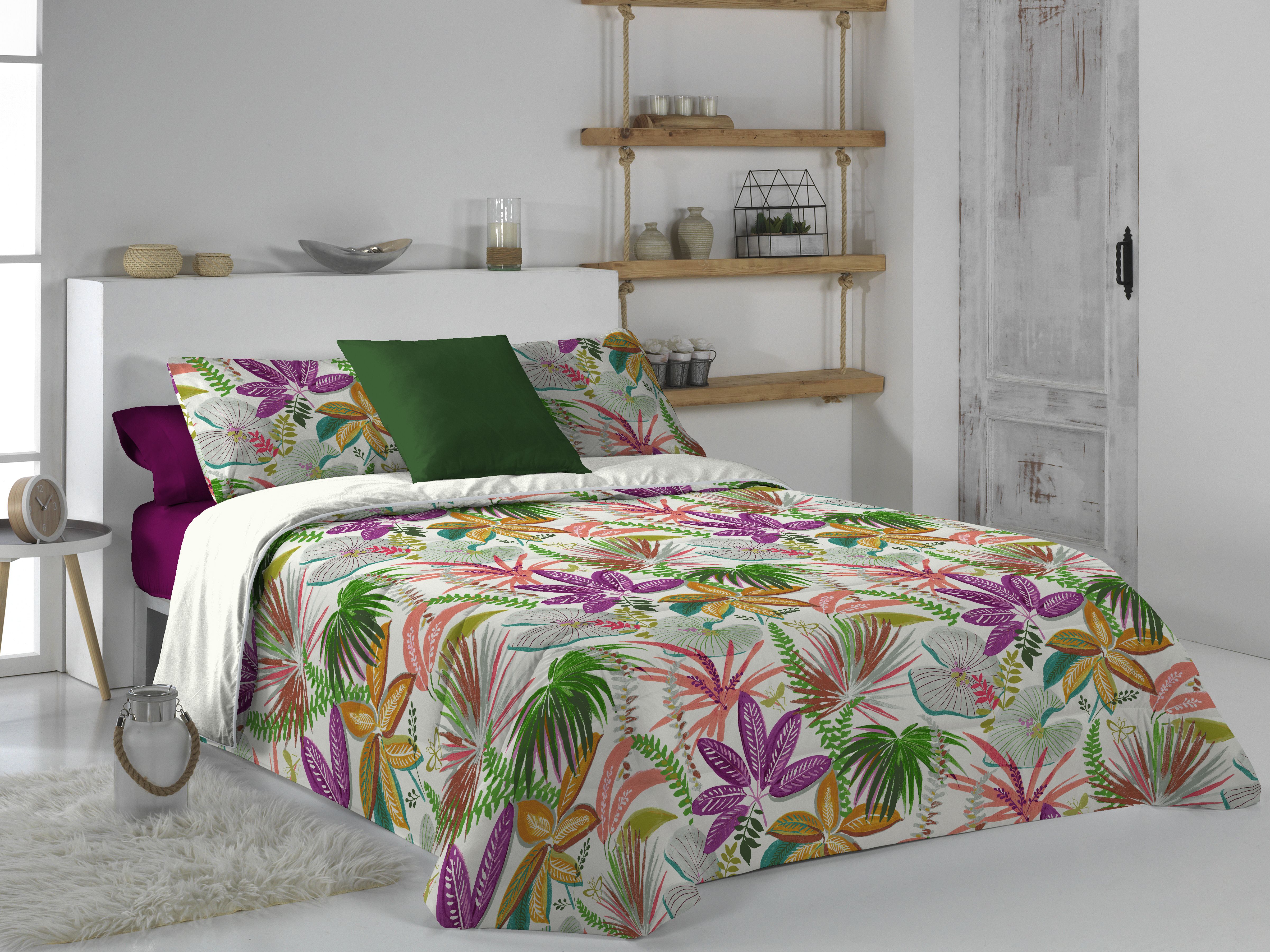 Canete Tropi Twin Comforter Set – 4-Piece Tropical Design