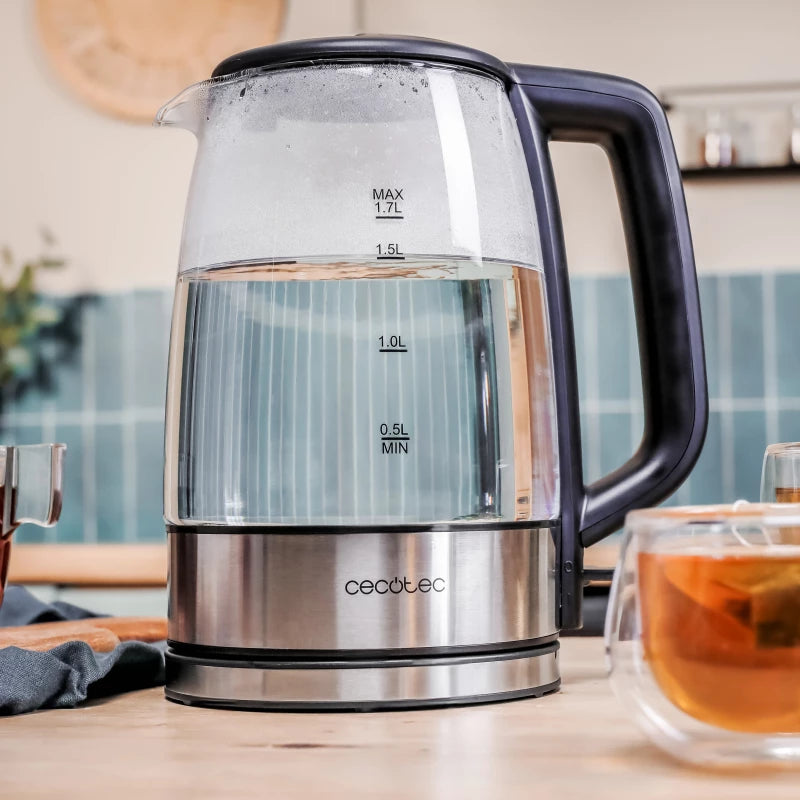Cecotec ThermoSense 340 Clear Electric Kettle 1.7L