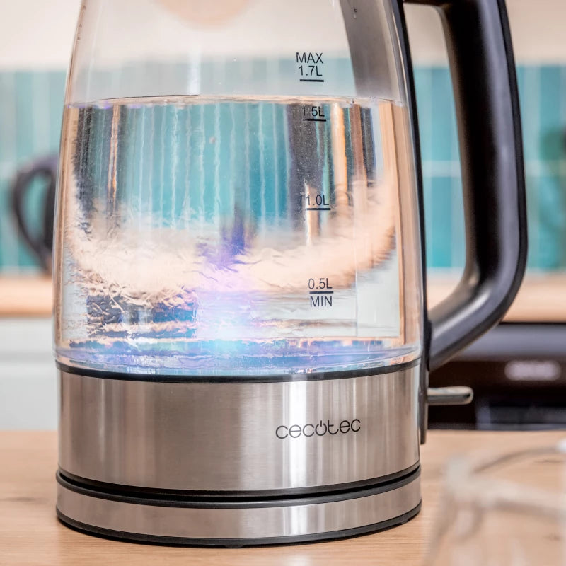 Cecotec ThermoSense 340 Clear Electric Kettle 1.7L