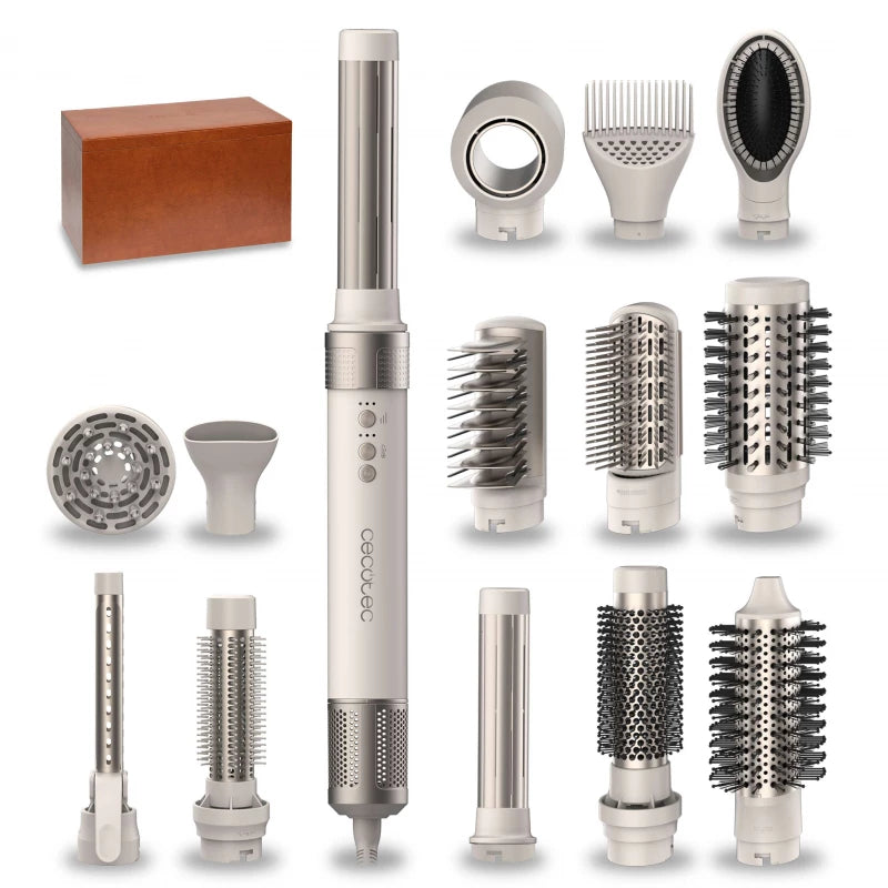 Cecotec CeramicCare 14-in-1 Hair Styler | Coanda Technology | 1400W