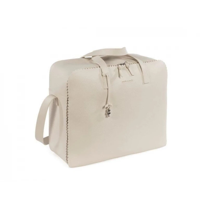 Pasito a Pasito Icon Travel Diaper Bag – Cream, Stylish & Practical