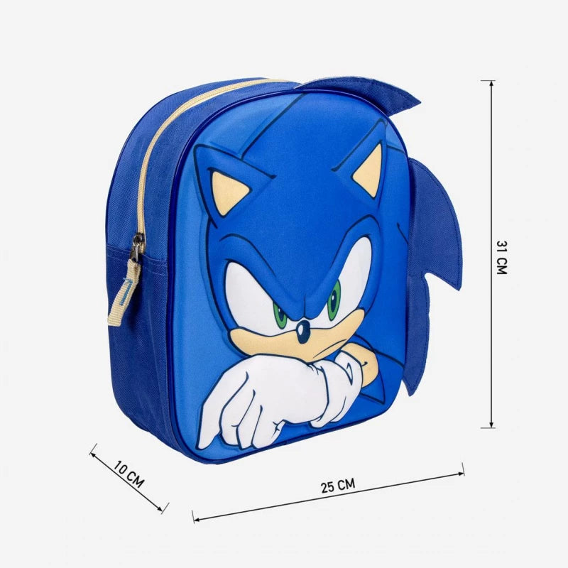 Cerda Kids Backpack – 3D Sonic – Age 3+