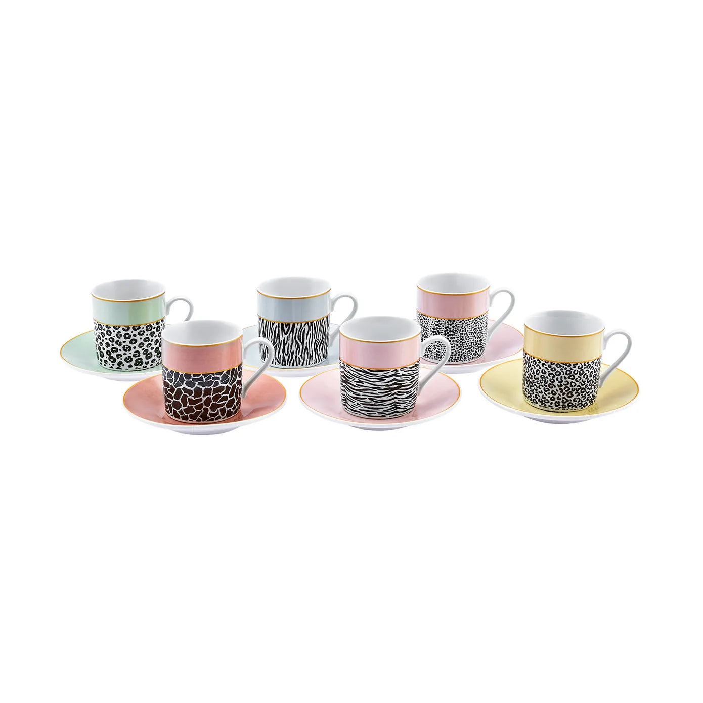 KARACA BALİ 80 ml Coffee Cup Set of 6 – Elegant Design