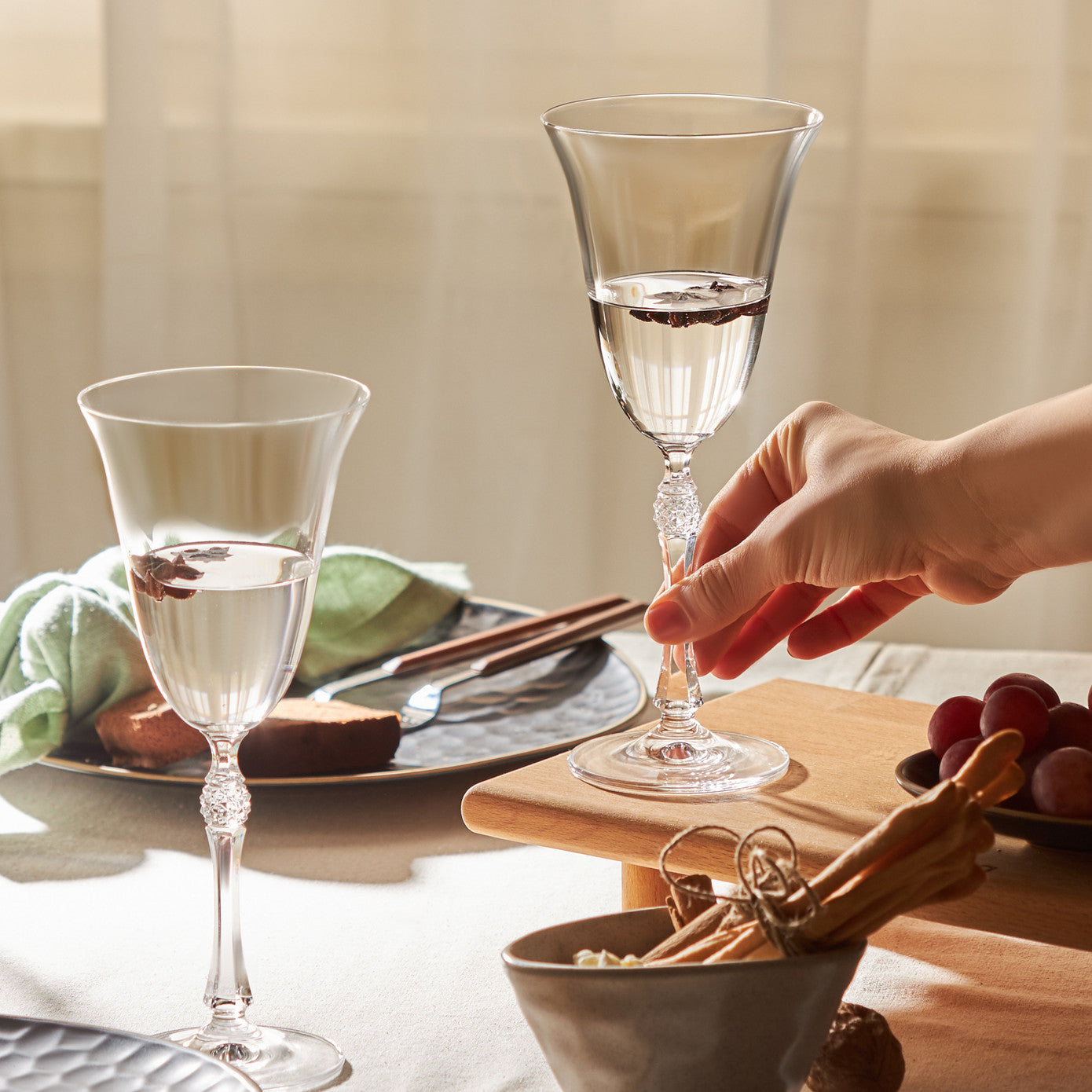 Karaca Lanius 6-Piece Goblet Set – Elegant Serving