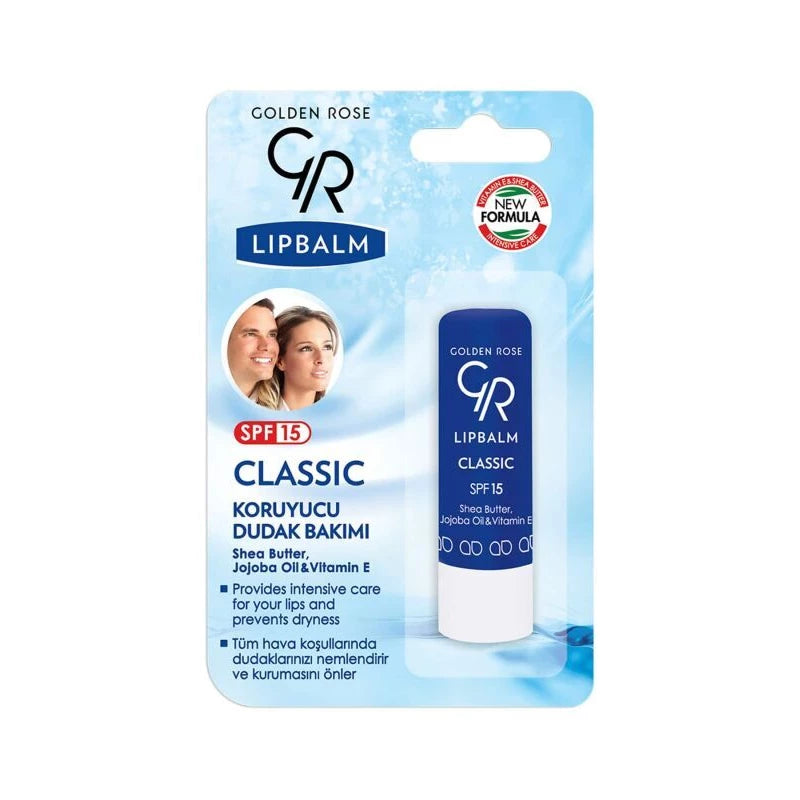 Golden Rose Lip Balm 01 Classic with SPF 15 – Daily Care