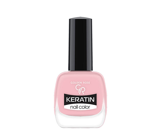 Golden Rose Keratin Nail Color No. 23 – Bold & Nourishing