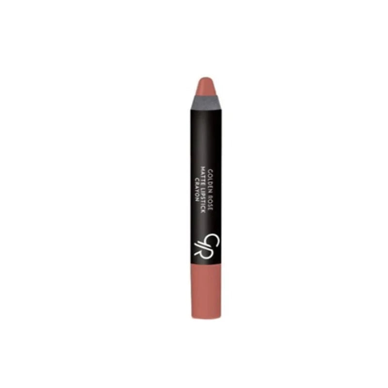 Golden Rose Matte Lipstick Crayon No.18 – Elegant Long-lasting Lip Color