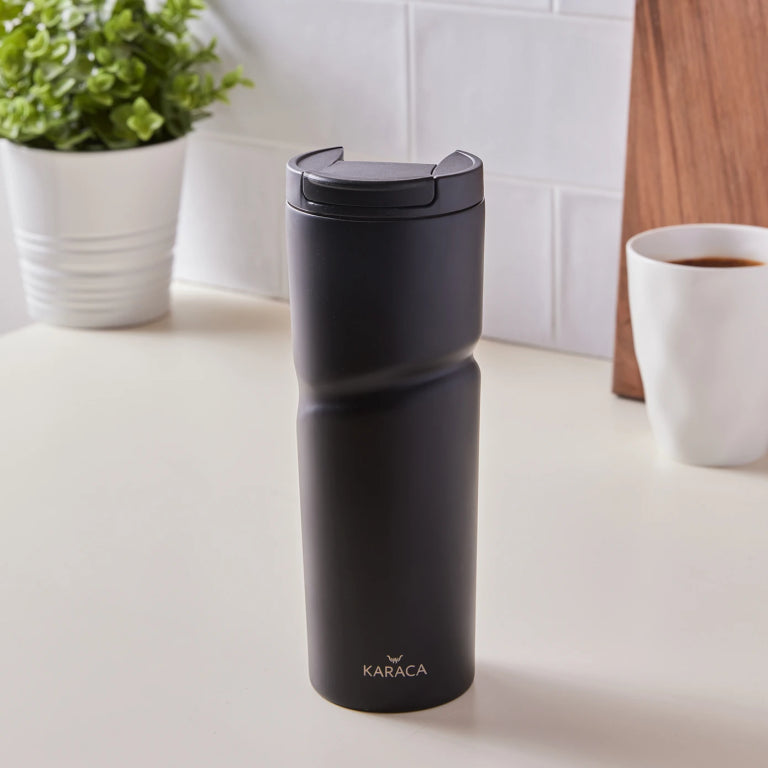 KARACA Capella Black Thermos – Elegant & Practical