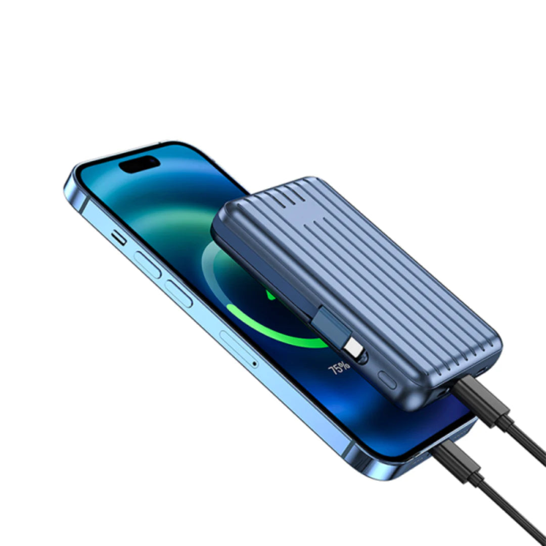 WiWU Truck Series 10000mAh Magnetic Power Bank – Fast Wireless