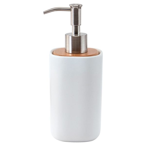 Aquanova Oscar Soap Dispenser - White Elegant Design