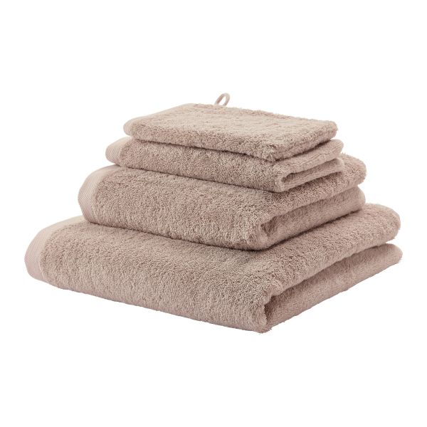 Aquanova London Hand Towel 55×100 cm - Beige Cotton