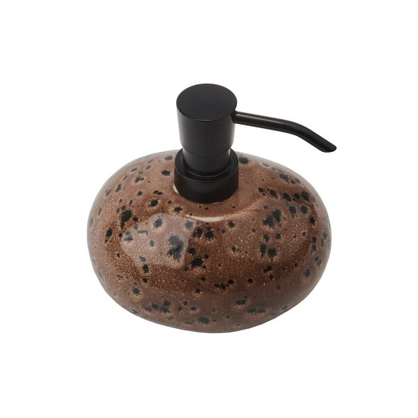 Aquanova Ugo Liquid Soap Dispenser - Brown for Bathroom