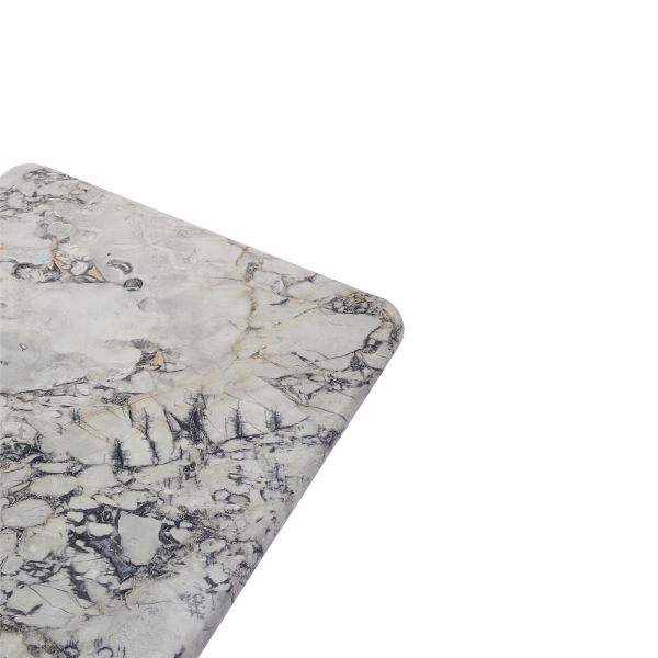 Aquanova Nero Tray - White & Grey Stylish Organizer