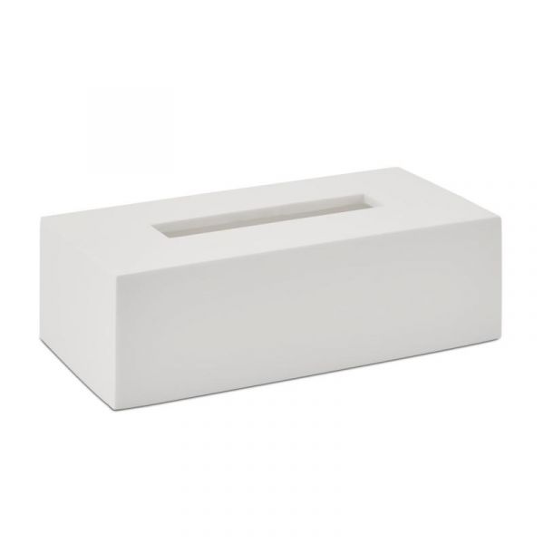 Aquanova Moon White Tissue Box – Elegant Modern Bathroom