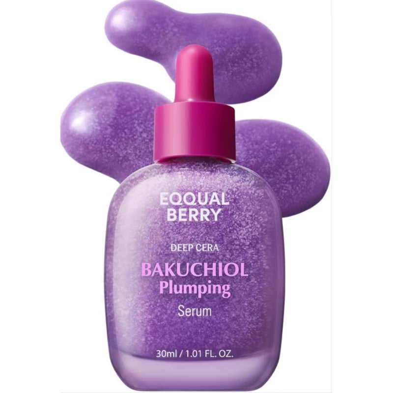 EQQUALBERRY Deep Cera Bakuchiol Plumping Serum 30ml