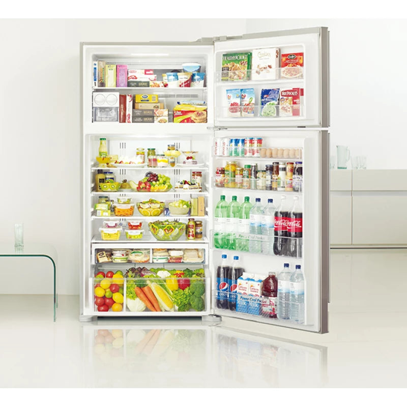 Hitachi R-V860PJ1BSL 2-Door Refrigerator | Stainless Steel | 1835mm Height