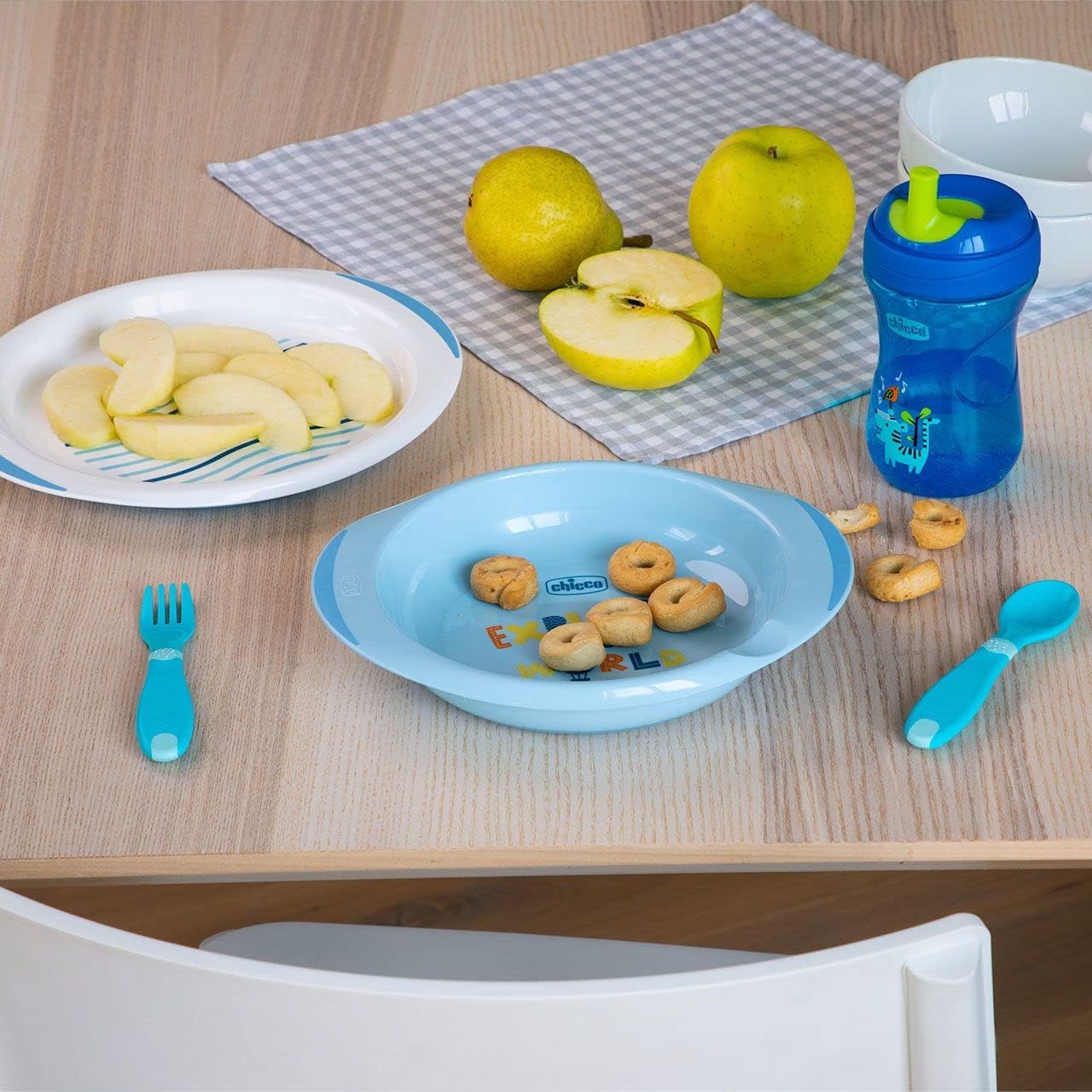 Chicco Weaning Set 12M+ Safe & Fun Mealtime for Kids