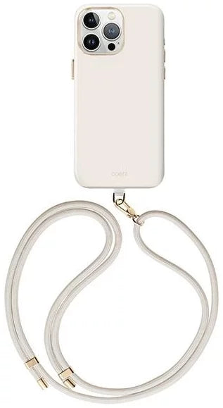 UNIQ COEHL iPhone 15 Pro Magnetic Charging Case – Creme Ivory